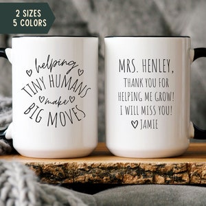 Personalized Physical Therapist Mug, Physical Therapist End of School Year Gifts, Gifts for PT, PTA Gift, Gift for Child’s Therapist