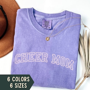 Cheer Mom Shirt, Cheer Mom Gift, Gift for Cheer Mama, Cheerleading Mom Shirt, Cheer Mama Comfort Colors T-Shirt, Mom of Cheerleader Tee