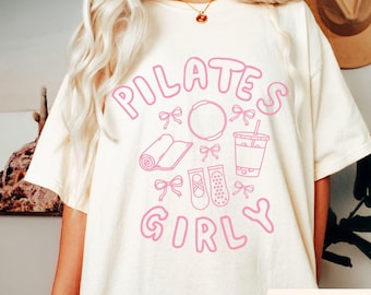 Pilates Shirt, Pilates Lover Gift, Pilates Comfort Colors T-Shirt, Womens Pilates Instructor Gift, Pilates Teacher Gift,Pilates Girl Workout