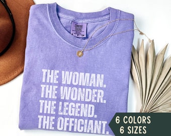 Officiant Gift for Women, Wedding Officiant Gift, Officiant Proposal, Officiant Shirt, Officiant Tee for Woman, Thank You Gift for Officiant