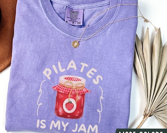 Pilates Shirt, Pilates Lover Gift, Pilates Comfort Colors T-Shirt, Womens Pilates Instructor Gift, Pilates Teacher Gift,Pilates Girl Workout