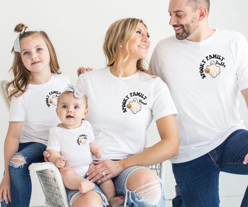Matching Family Halloween Shirts, Spooky Family Shirts, Group Halloween