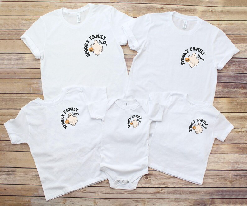 Matching Family Halloween Shirts, Spooky Family Shirts, Group Halloween