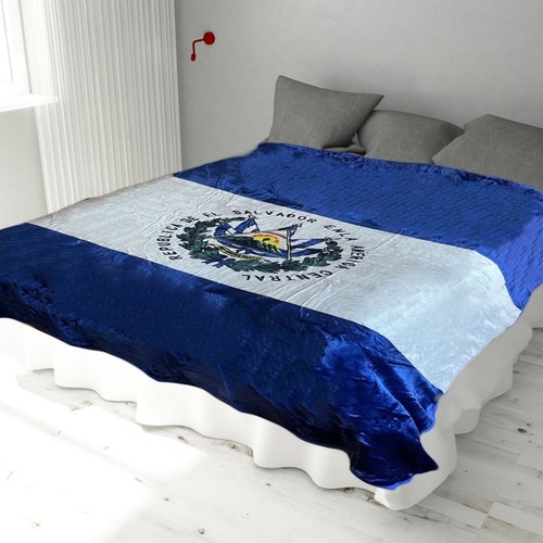 EL SALVADOR Minky Blanket or Lovey Baby Blanket Salvadoran Etsy