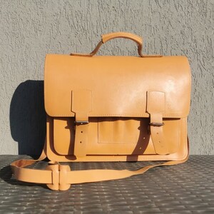 Etsy leather satchel best sale