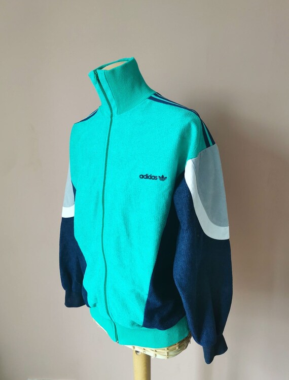 France Vintage Adidas Jacket / Made in France Women Size S / - Etsy