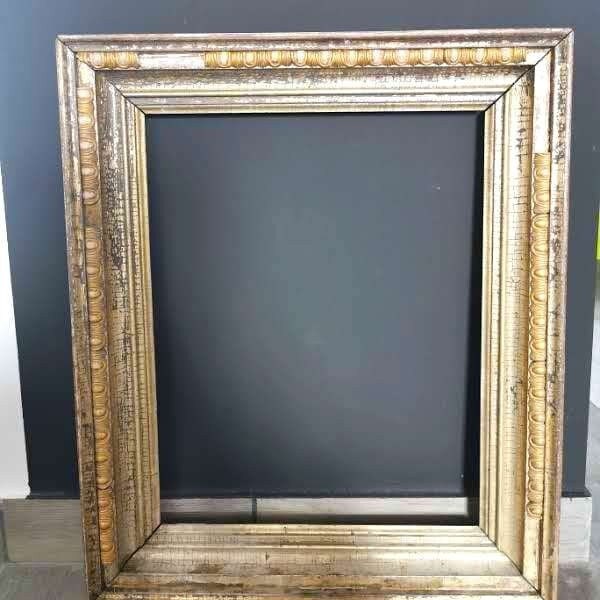 Old wood Frame gilded / painting original frame / gilt / Old frame antique / French frame / Frames collection