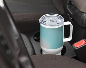 Travel mug with handle | perfect for on the go