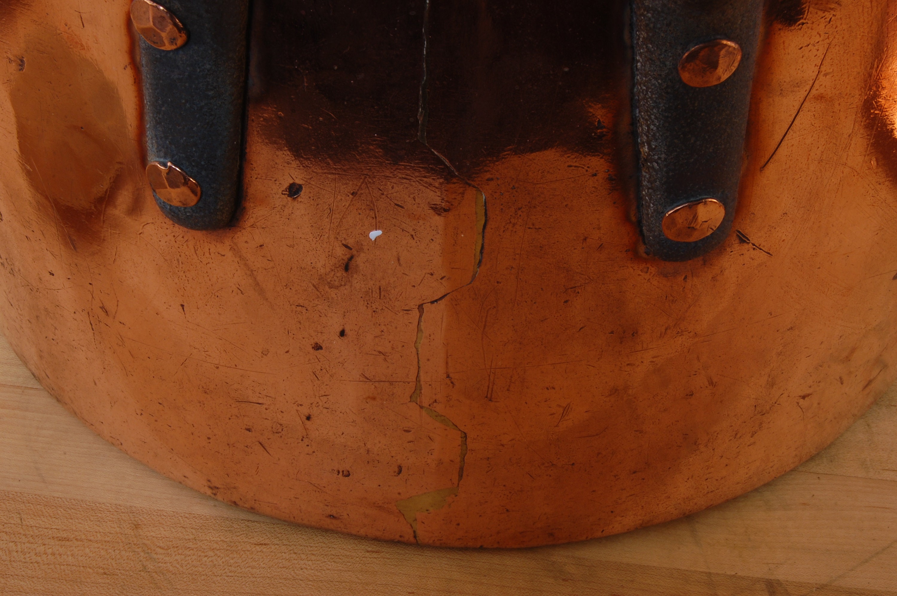 30 lb LFD&H Pot, BDCo Lid. 2mm Stockpot RETINNED and ready to use in