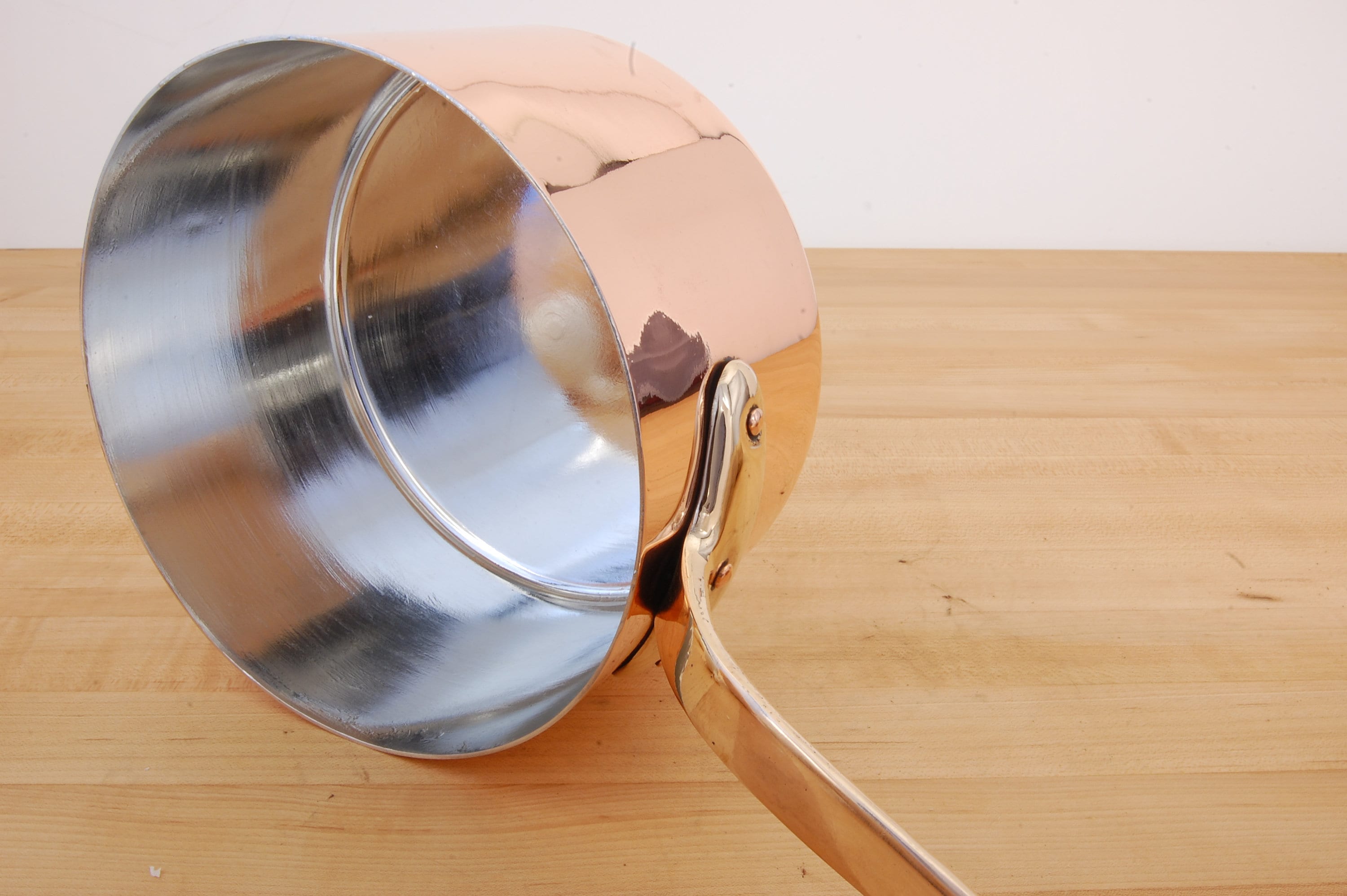 Charles Ruegger HISTORIC Charles Ruegger 7 Pan, New York, Copper Saucepan, 1.096KG, 2lb ...