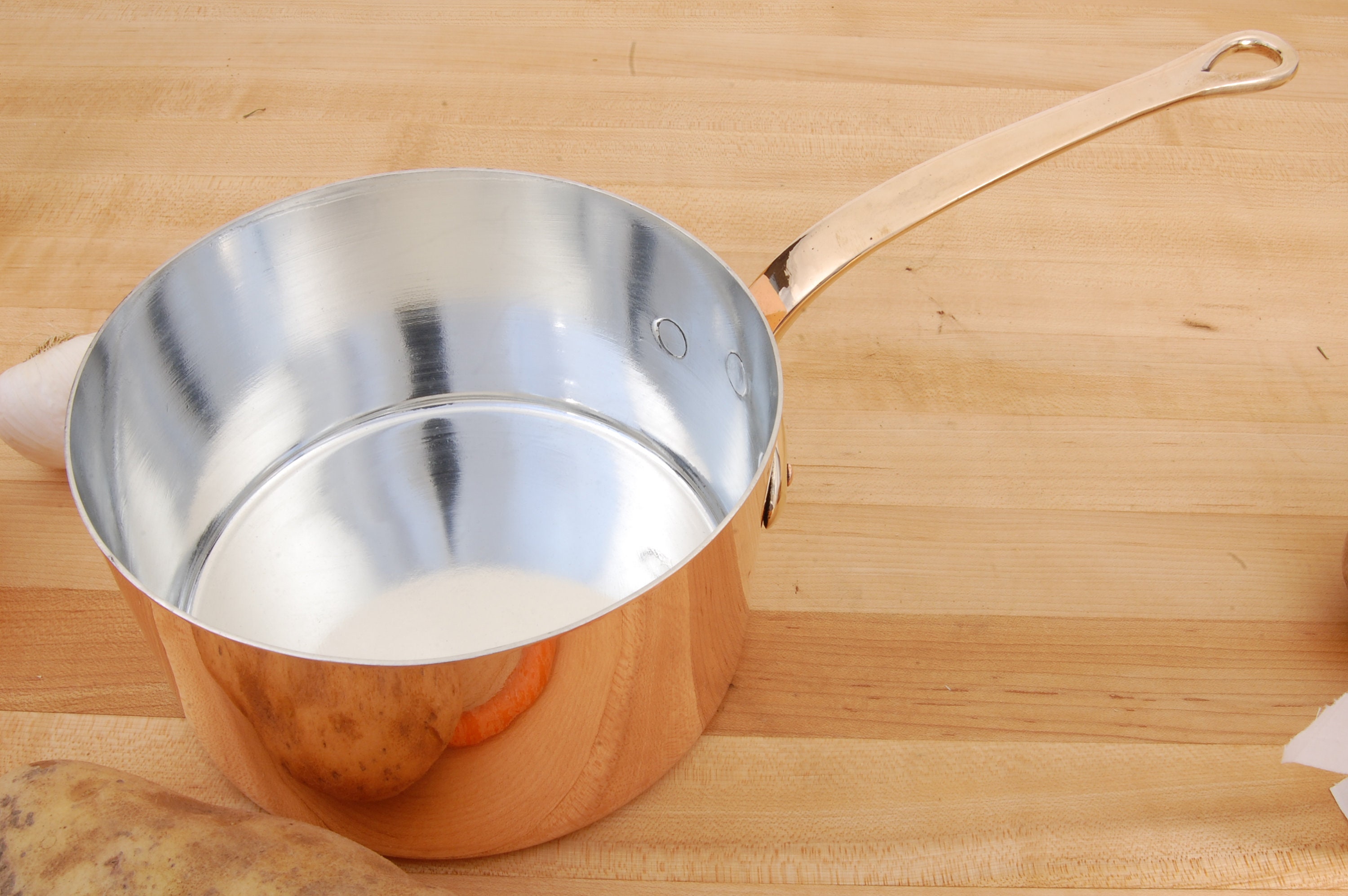 Charles Ruegger HISTORIC Charles Ruegger 7 Pan, New York, Copper Saucepan, 1.096KG, 2lb ...
