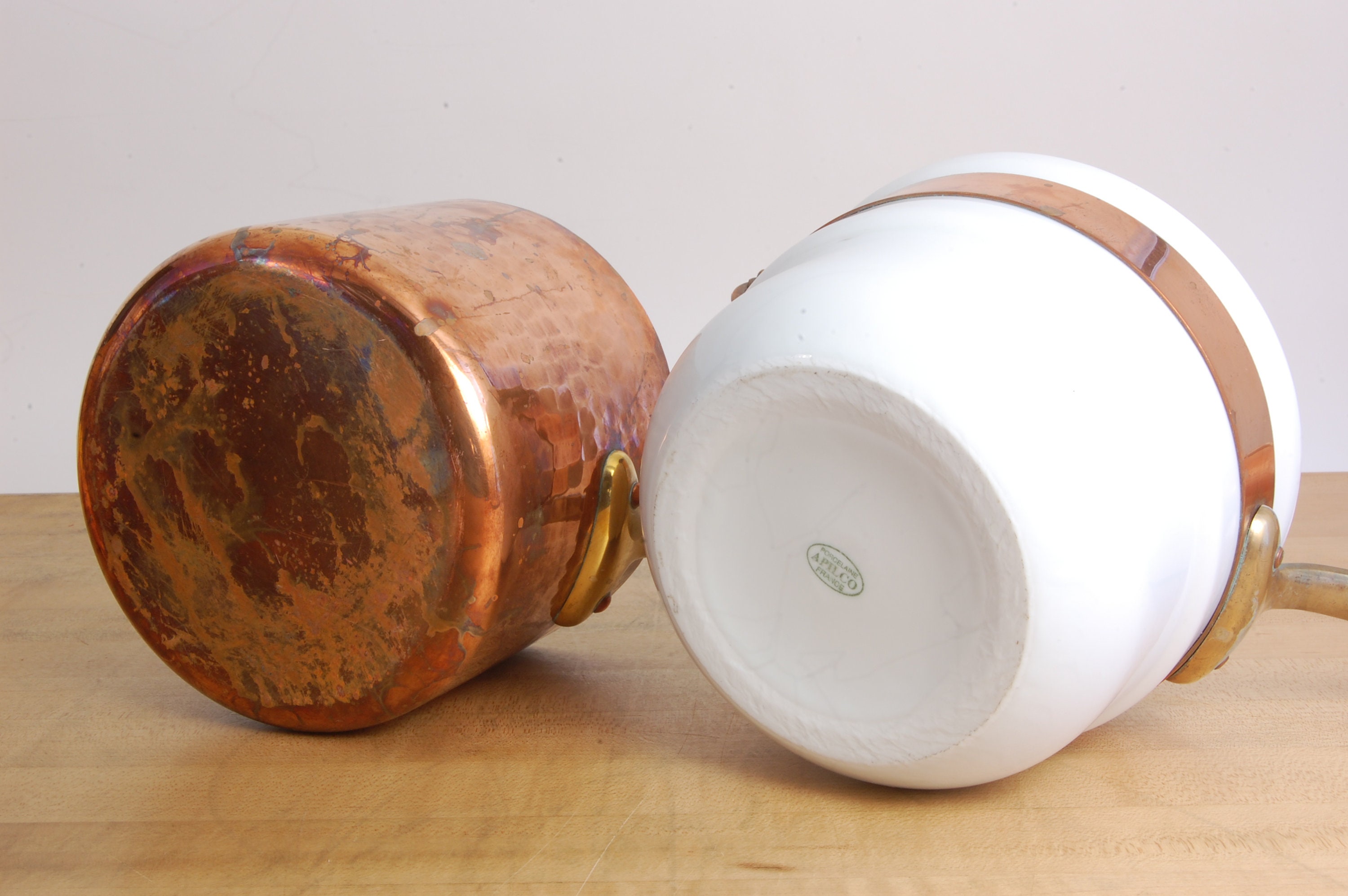 65/8 Williams Sonoma France Stamped BainMarie/Double Boiler. 1.4mm