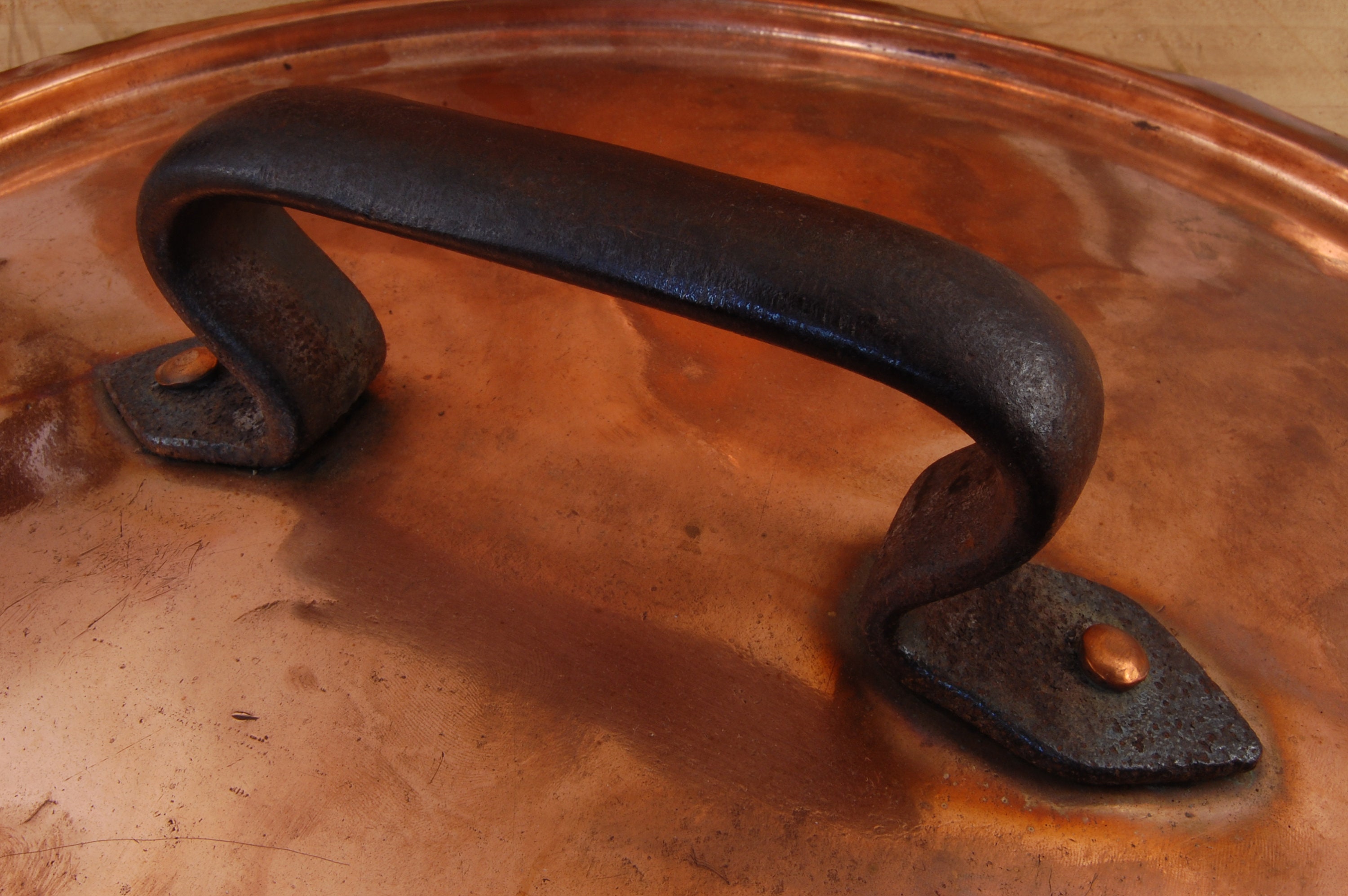 30 lb LFD&H Pot, BDCo Lid. 2mm Stockpot RETINNED and ready to use in