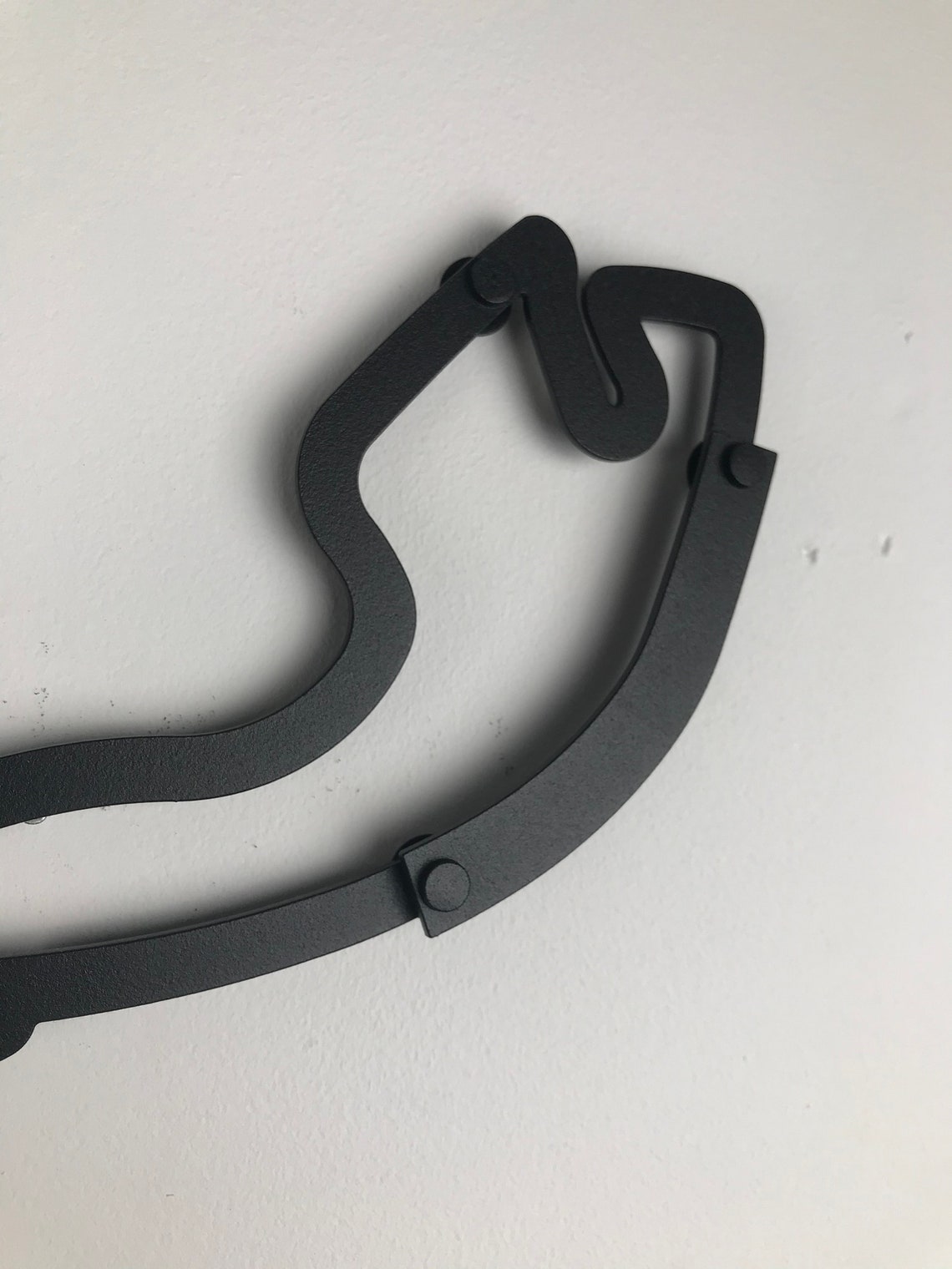 Race Track Metal Wall Art Racing Circuits F1 Fan art Wall Etsy