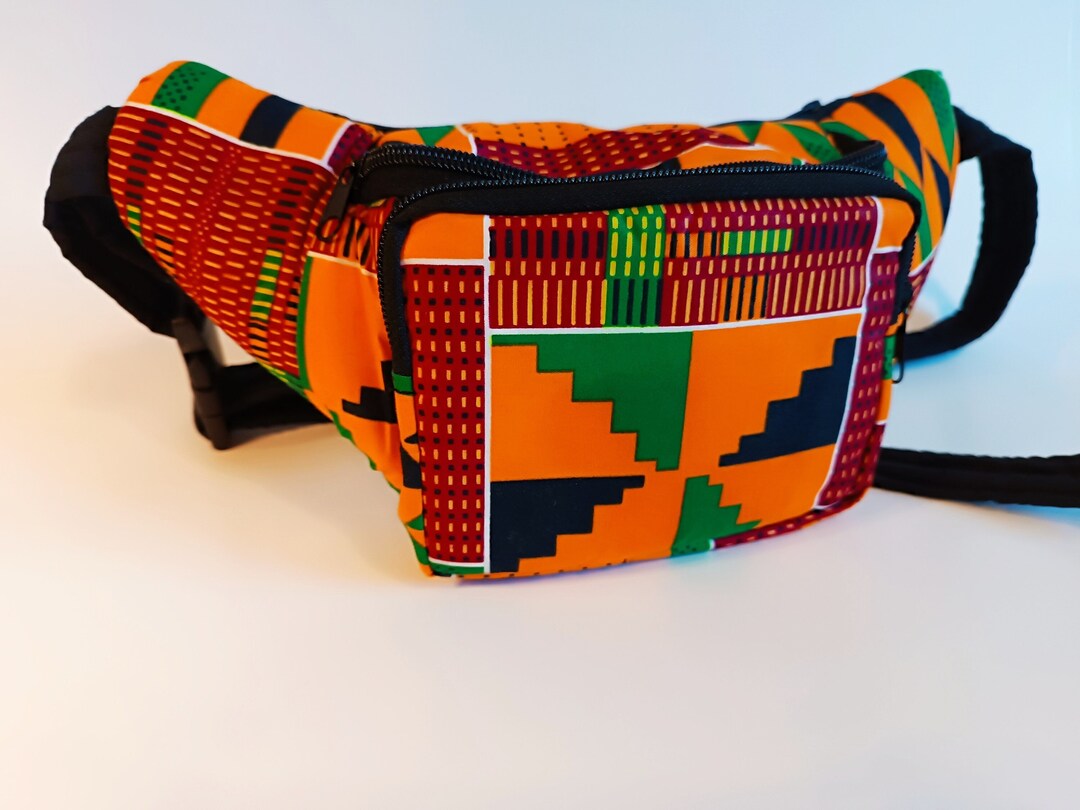 Made In Rwanda Bags African Fanny Pack, Ankara/kente/kitenge Waist Bag, African Print Bag ...