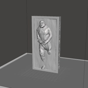 The Mandalorian Mythrol In Carbonite 3d Print STL OBJ File For Black Series & Hot Toys 1/6th Scale Action Figures
