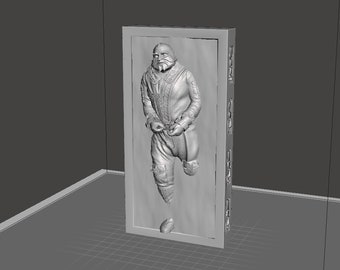 Archivo de impresión 3D de Mythrol en carbonita, figura de acción de Star Wars STL OBJ