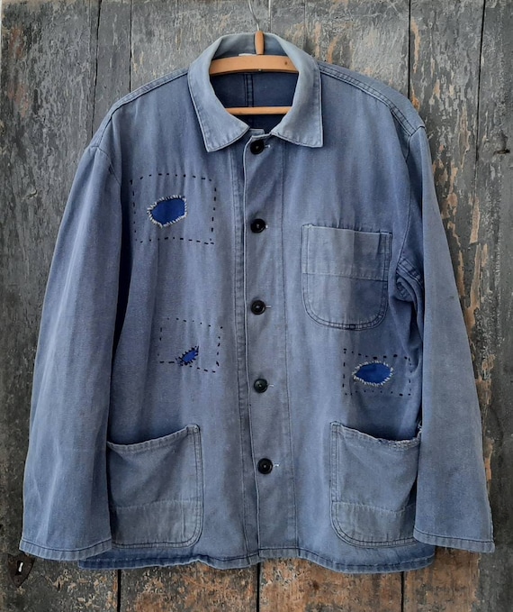 ジャケット・アウター 60s Euro work good fade cotton jacket 60s Euro work good fade cotton jacket