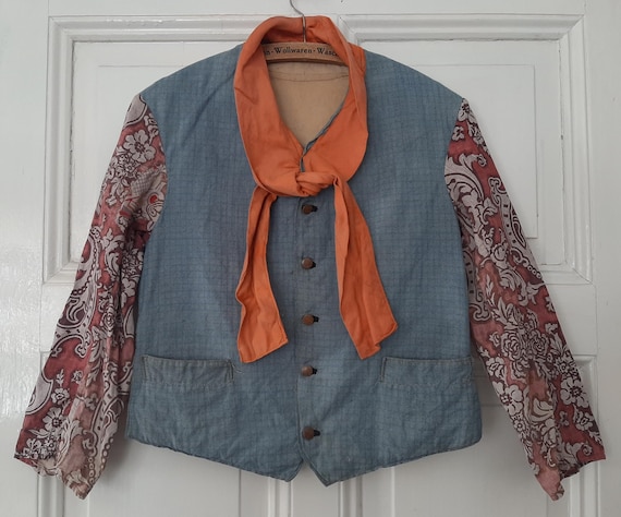 RAR ! antike Jacke*Alltagsjacke*Freizeitjacke azs den 1930iger/1940iger Jahren mit Rückenschnalle