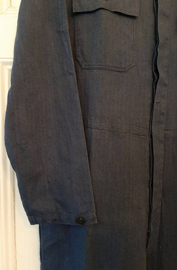 .RAR! antique work overalls 1950/60s*boiler suit*… - image 10