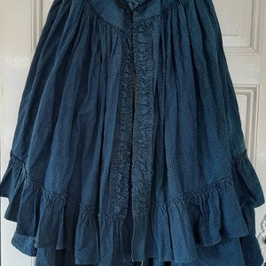 ZELDZAAM! antieke CAPE*linnen cape*boerjas*antieke traditionele kostuumcape*antieke traditionele kostuumjas