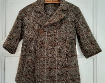 RARE! manteau antique pour enfants* manteau pour tout-petits * manteau pour fille * veste pour enfants des années 1930 / 1940 * manteau d’hiver * manteau en laine