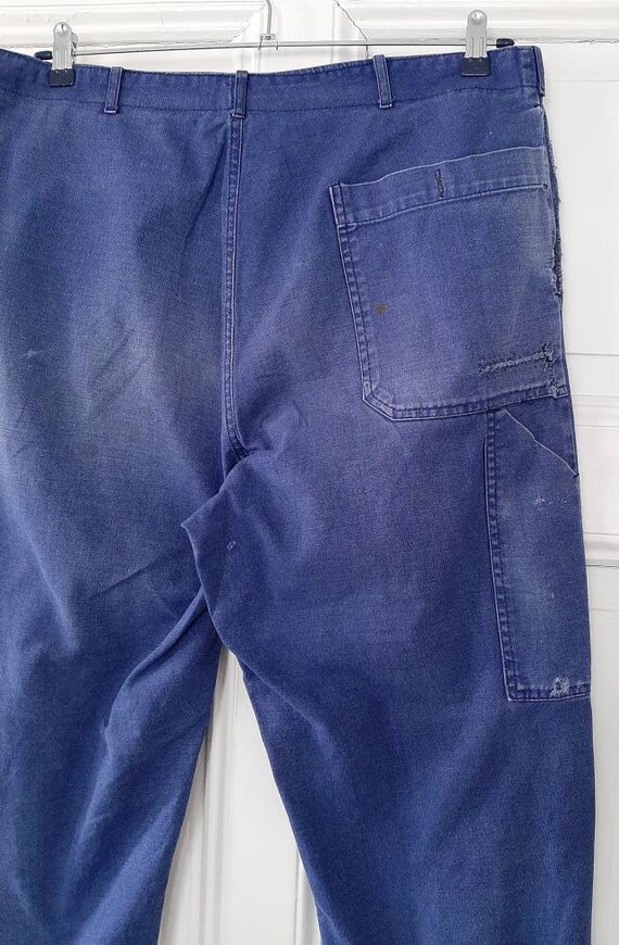 old German 1950/60s WORK TROUSERS*Workers' trouse… - image 3