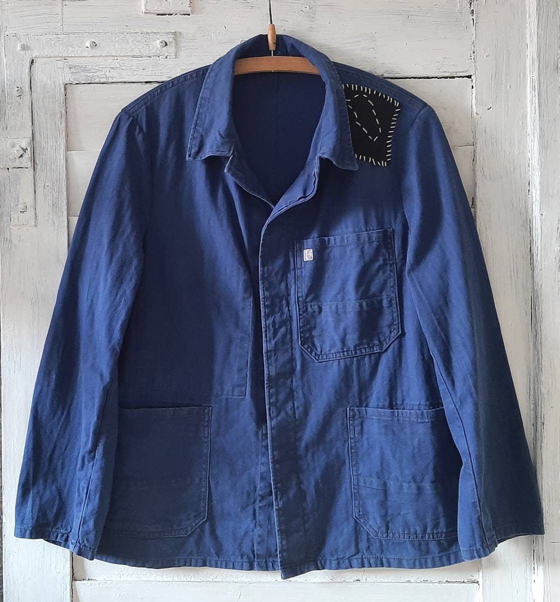 1950's ~ Soviet Fireman Linen Canvas Jacket ③ | Daily Dress