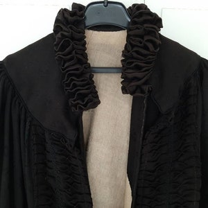 RARE! antique farmer&#39;s coat*antique traditional cloak*antique traditional coat
