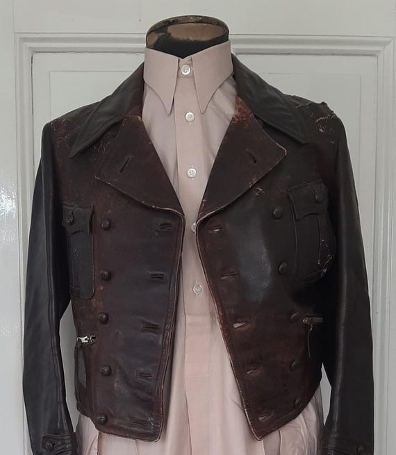 ジャケット・アウター La Brea 1930s MOTORCYCLE JACKET La Brea / 1930s MOTORCYCLE JACKET / DOUBLE BREASTED TYPE