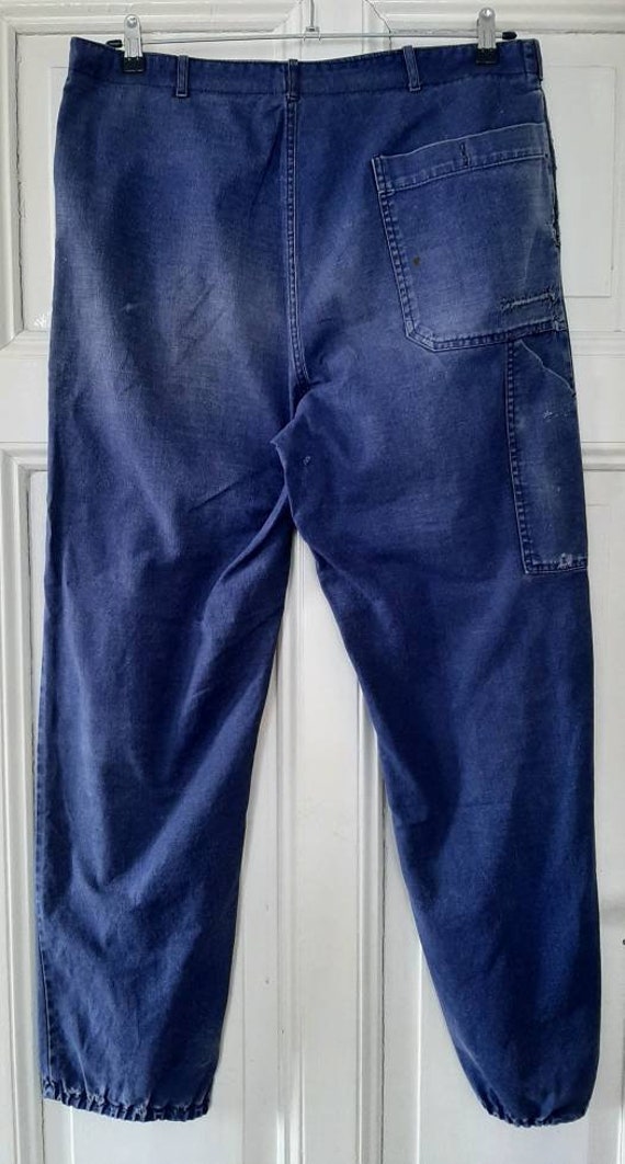 Old German WORK PANTS worker Trousers industrial Work Gem old-german-work-pants-worker-trousers-industrial-work-gem