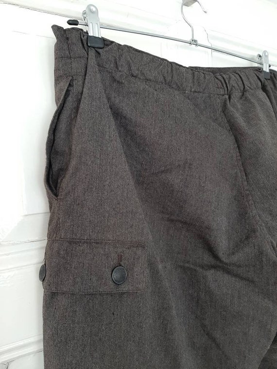 RARE! old 60s winter WATTEhose*Quilted pants*Wint… - image 5