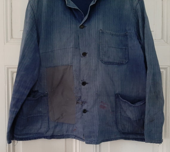 RARE! antique work jacket*men's jacket*men's jack… - image 3
