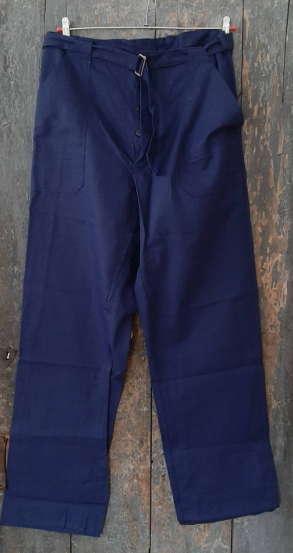 Old German 60s work trousers*worker trousers*industrial