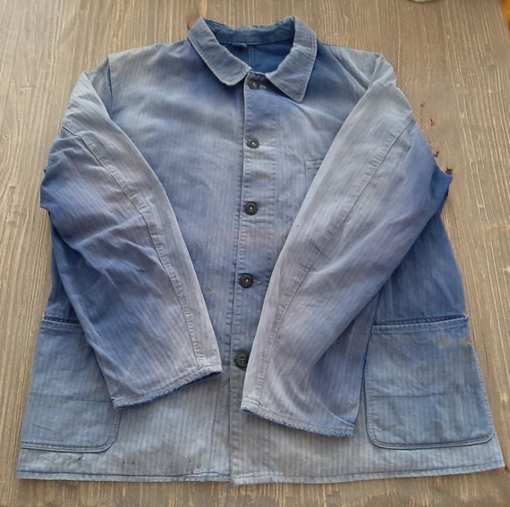 RARE! antique HBT jacket*work jacket*men's jacket… - image 8