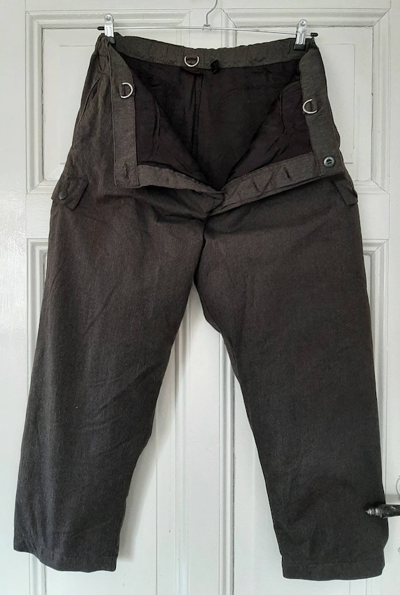 RARE! old 60s winter WATTEhose*Quilted pants*Wint… - image 2