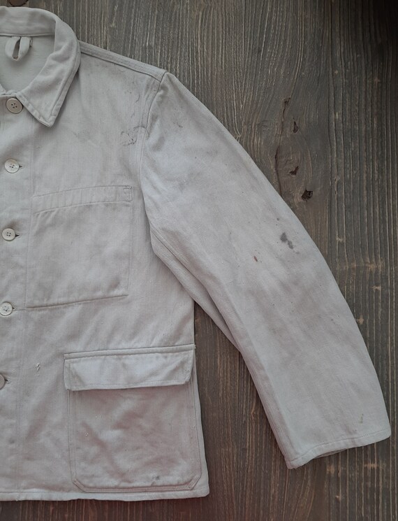 RARE ! antique HBT jacket*work jacket*painter jacket … - Gem