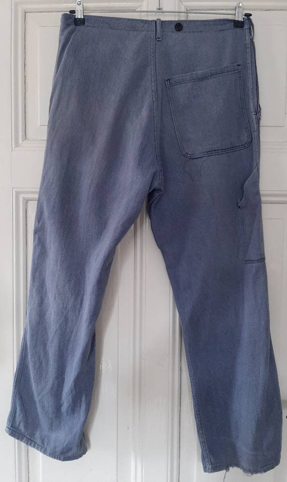 Old German 1950/60s WORK Trousers*workers' Trousers