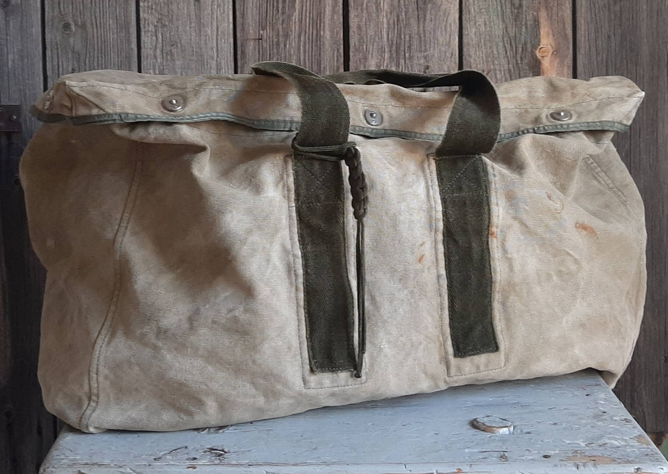 1940's～ OLD CANVAS COAL BAG  | ACCESSORIES