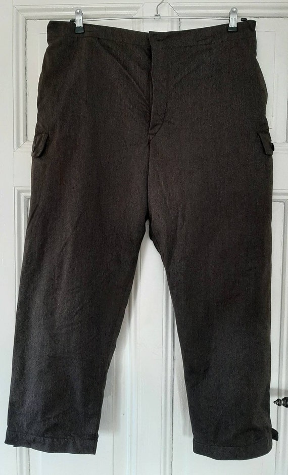 RARE! old 60s winter WATTEhose*Quilted pants*Wint… - image 1