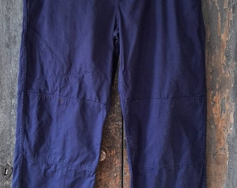 Vintage Herren 60s Schwedische Utility Arbeitskleidung Mühsam Hose //Hosen Alle