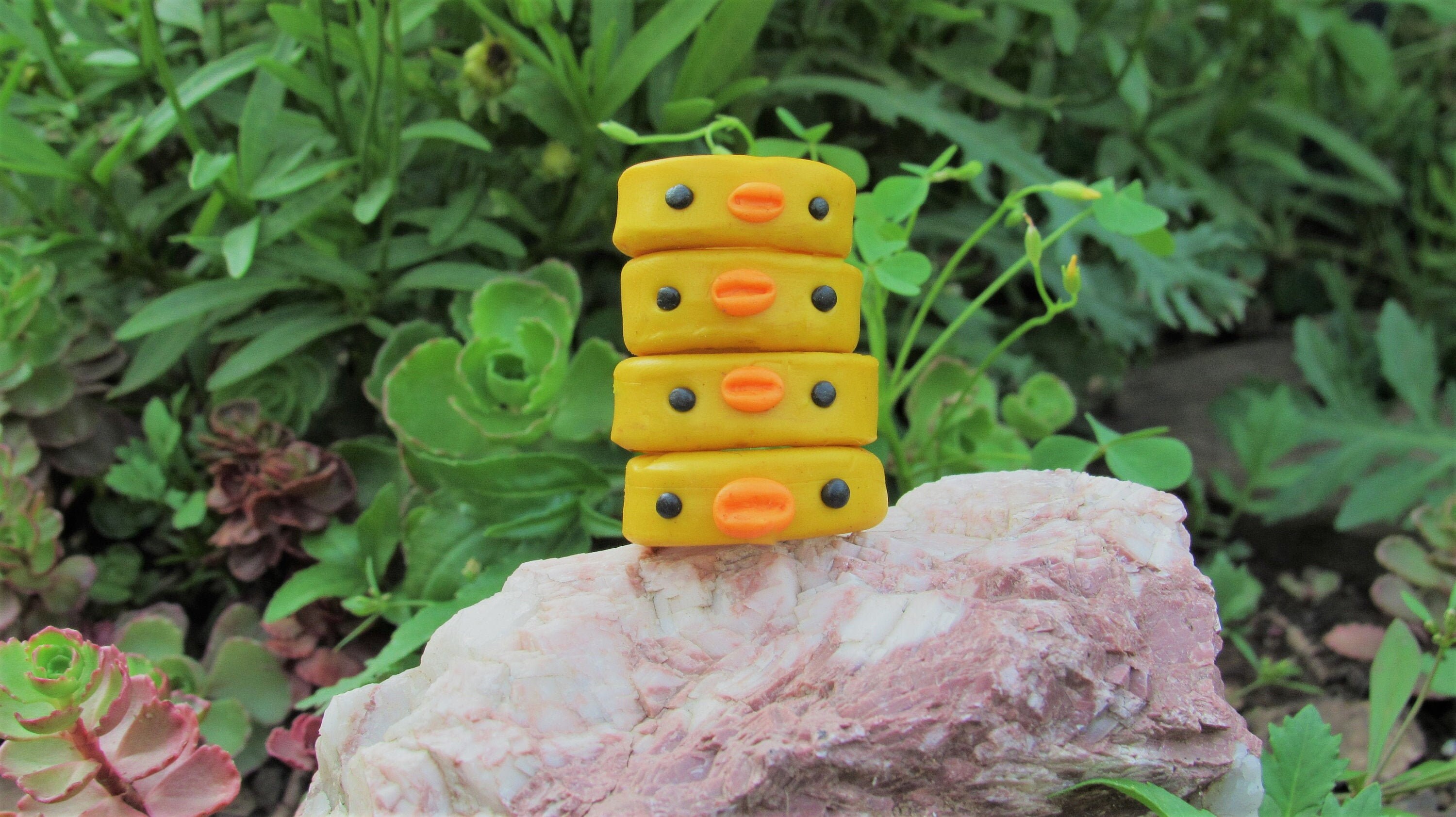 Duck Clay Rings Etsy