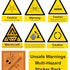 The Unsafe Warnings Multi-Hazard Pack