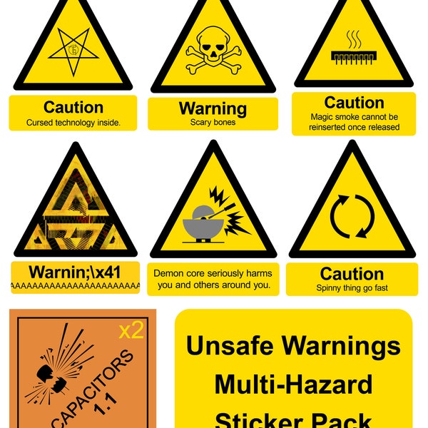 Das Unsichere Warnungen Multi-Hazard Pack