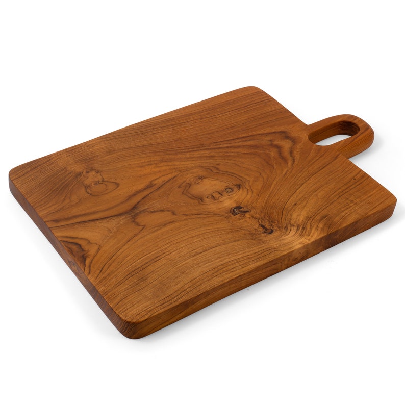 Teak Wood Cheese Board Etsy