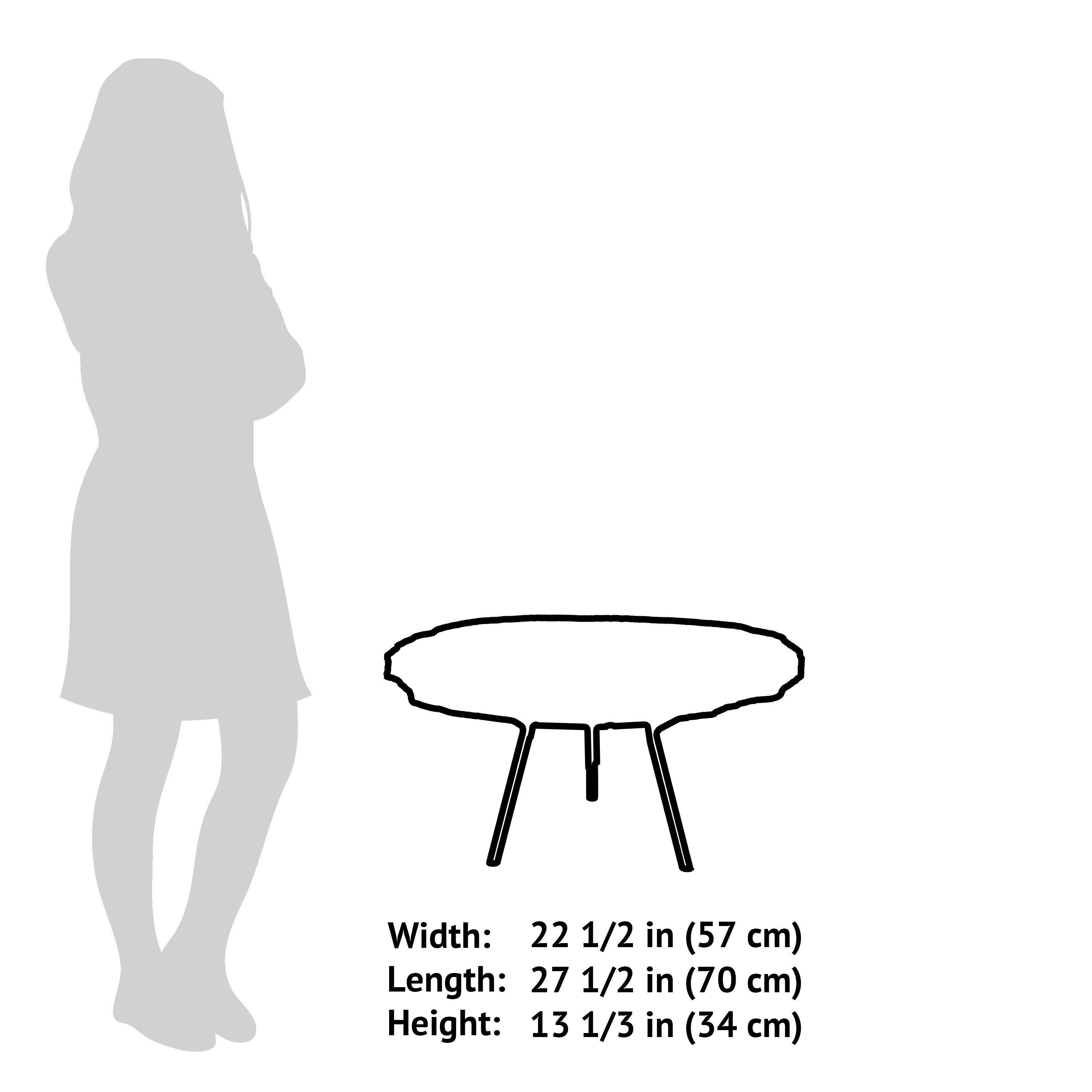 Petrified Wood Round Slab Coffee Table From Indonesia Etsy