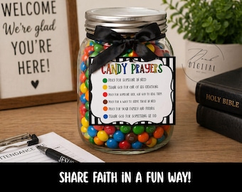 Candy prayers: printable (PDF)