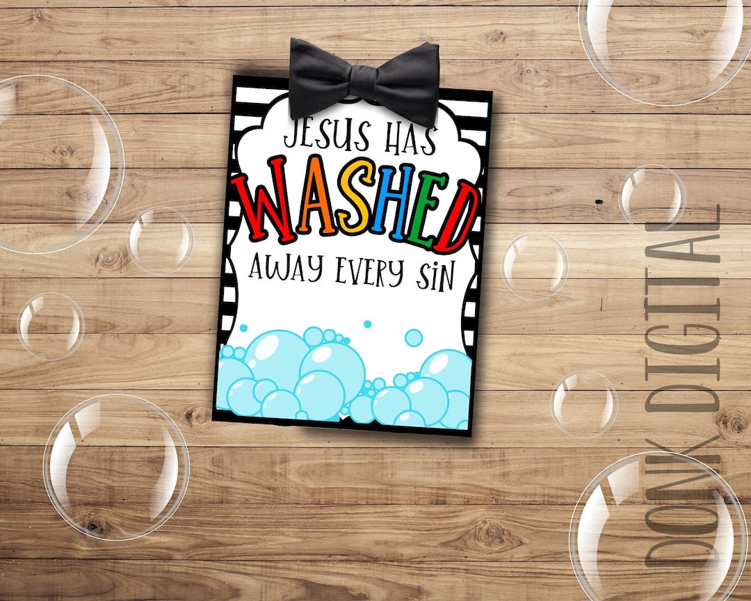 Faith Based Favor: Printable (PDF) - Etsy