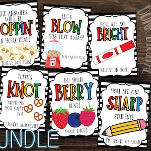 Testing Ermutigung Tag BUNDLE- Ermutigung Tag- Gutes Glück Studenten Tag- Testen Leckereien- Testing Tag- Studenten Motivation Tags