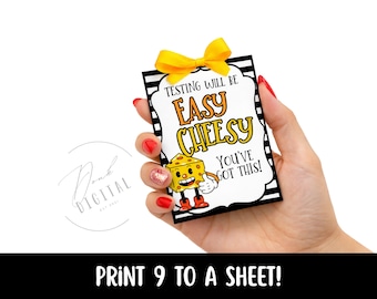Testing Encouragement Gift: printable (Digital Download)